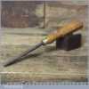 Vintage Henry Taylor 1/2” Straight No: 7 Wood Carving Gouge Chisel - Sharpened Honed