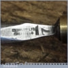 Vintage Henry Taylor 1/2” Straight No: 7 Wood Carving Gouge Chisel - Sharpened Honed