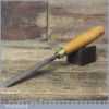 Vintage GTL Carpenter’s 1/2” Gouge Chisel - Sharpened Honed