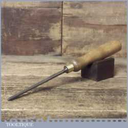 Vintage C T Skelton Carpenter’s 1/4” Gouge Chisel - Sharpened Honed