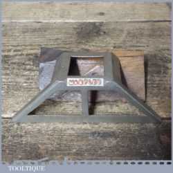 Vintage W Marples 6” Nickel Plated Mitre Template - Good Condition