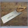 Roebuck Woodmaster Steel Back Tenon Saw
