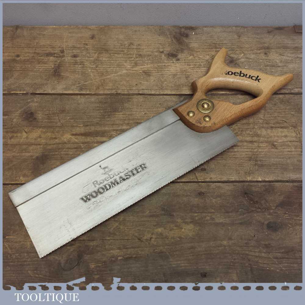 Roebuck Woodmaster Steel Back Tenon Saw