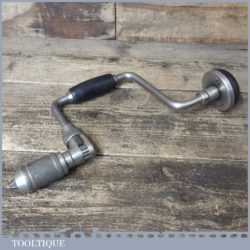 Vintage Stanley No: 73 Carpenter’s Ratchet Brace 10" Swing Refurbished