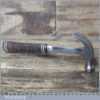 Vintage Estwing USA 16 oz Cast Steel Claw Hammer Leather Grip Handle
