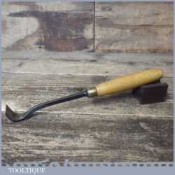 Vintage W Marples & Sons 1 ¼” Wood Carving Spoon Bit Chisel - Sharpened