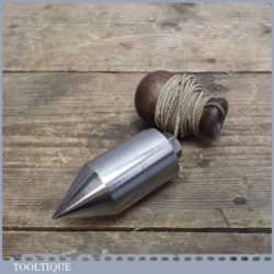 Vintage 3 1/2“ Steel Plumb Bob - Old Carpenters Tool