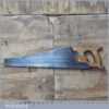 Vintage W Tyzack & Turner Nonpareil Elephant 24” Cross Cut Panel Handsaw