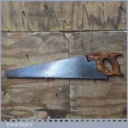 Vintage 26” E C Simmons USA Keen Kutter Cross Cut Handsaw - Sharpened