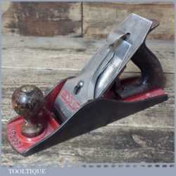 Rare vintage I Sorby No: S4 ½ Wide Bodied Smoothing Plane - Original Iron