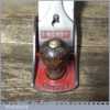 Rare vintage I Sorby No: S4 ½ Wide Bodied Smoothing Plane - Original Iron