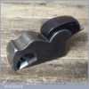Antique 1 ¼” Cast Steel Bullnose Plane With Ebony Wedge - Fully Refurbished