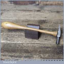 Vintage German Jewellers Cross Pein Hammer Bulbous Handle