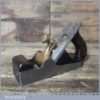 Antique Spiers Of Ayr Scottish Parallel Dovetailed Smoothing Plane - Rosewood Infill