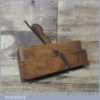 Antique W Greenslade Bristol ½” Ovolo Beechwood Moulding Plane