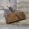 Antique W Greenslade Bristol ½” Ovolo Beechwood Moulding Plane