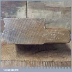 Vintage Alex Mathieson 3/8” Common Ogee Beechwood Moulding Plane