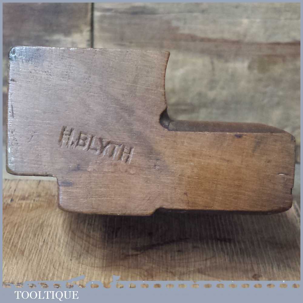 Antique Carriage Makers Rebate Beechwood Moulding Plane Offset Step