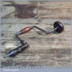  Vintage Carpenter’s Ratchet Brace 10" Swing - Refurbished Ready For Use