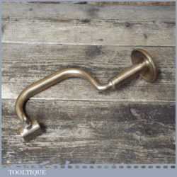 Rare Vintage Gunmetal Spark Proof Brace Numbered T9790 - Good Condition