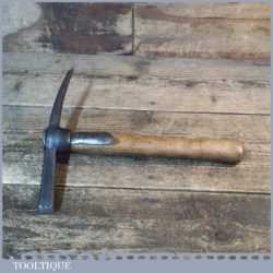 Vintage Slater’s Strapped Roofing Hammer With Pick Side Claw