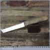 Vintage Leatherworker’s Shoe Knife Beechwood Handle - Good Condition
