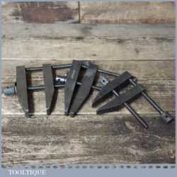 Set 3 Engineering Tool Maker’s Clamps One Moore & Wright - Good Condition