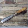 Vintage Moulson Bros Carpenter’s 1 ¼” Gouge Chisel - Sharpened Honed