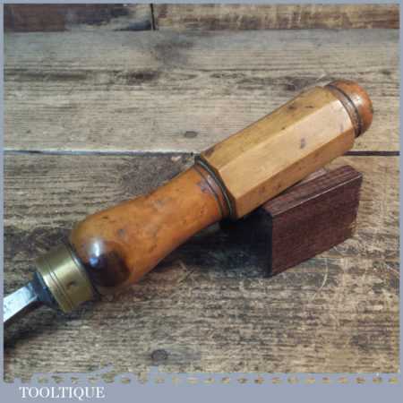 Vintage Moulson Bros Carpenter’s 1 ¼” Gouge Chisel – Sharpened Honed ...