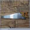 Vintage Baier Germany 24” Cross Cut Panel Handsaw 7 ½ TPI - Sharpened