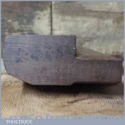 Vintage John Moseley & Son No: 15 Hollowing Beech Moulding Plane