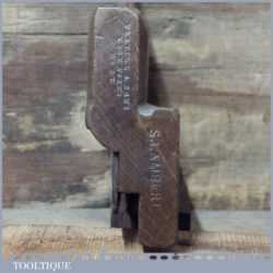 Antique Varvill & Sons 1/4” Beech Grooving Plane - Good Condition