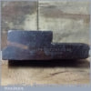 Antique J Buck ¼” Beech Beading Moulding Plane Boxwood Insert