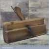 Antique J Fairclough 1859-1880 No: 14 Beech Rounding Moulding Plane