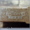 Antique J Wales Of York 1830-1873 Beechwood Rabbet Plane