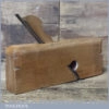 Antique J Wales York 1830-1873 Beechwood 1 ½” Skewed Rabbet Plane