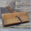 Vintage John Moseley & Son 3/8” Beechwood Beading Moulding Plane