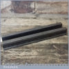 Vintage Pair 12” Engineer’s Parallel Cast Steel Bars - Good Condition