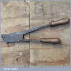 Antique Blacksmith Made Farriers Tail Removal Shears - Good Condition