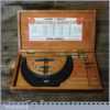 Vintage Boxed No: 942 Moore & Wright 2”- 6” Micrometer - Good Condition