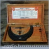 Vintage Boxed No: 942 Moore & Wright 2”- 6” Micrometer - Good Condition