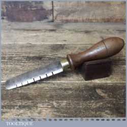 Vintage Old English Saw Wrest Set Beechwood Handle - Good Condition