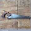 Antique Sheffield 12 ½” Crosscut Saw 6 TPI - Sharpened Ready For Use