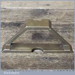 Vintage Edward Preston & Sons Brass Mitre Template - Good Condition