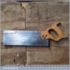 Vintage 12” Steel Back Tenon Saw 13 TPI - Sharpened Cross Cut