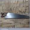 19th C Antique Buck Tottenham 28” Progressive Rip Saw 1838-1930 Sharpened