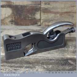 Vintage Record No: 073 Adjustable Throat Shoulder Plane - Fully Refurbished