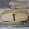 Antique Buck 1838-1930 Beechwood Toothing Plane - Good Condition Lapped Flat