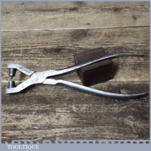 Vintage George Barnsley No: 2 Eyelet Closing Pliers - Good Condition