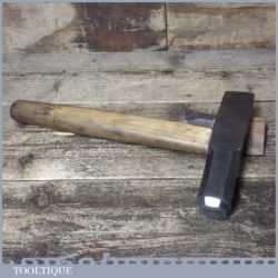 Vintage Shipwrights Maul With Short Wooden Handle - Good Condition